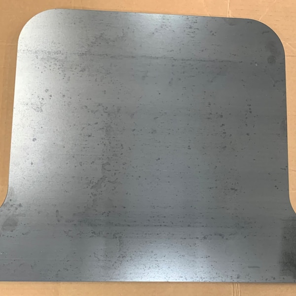16.7" x 20.4" Seasoned Steel Pizza Baking Plate for use with OONI* KODA* 16 - Choose your thickness!