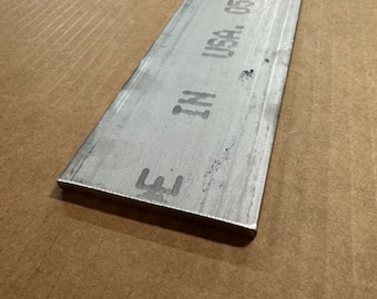 1/4" X 2" X 12" Long 304 Stainless Steel Flat Bar - .250" Thick, ASTM A479 8 thumbnail image