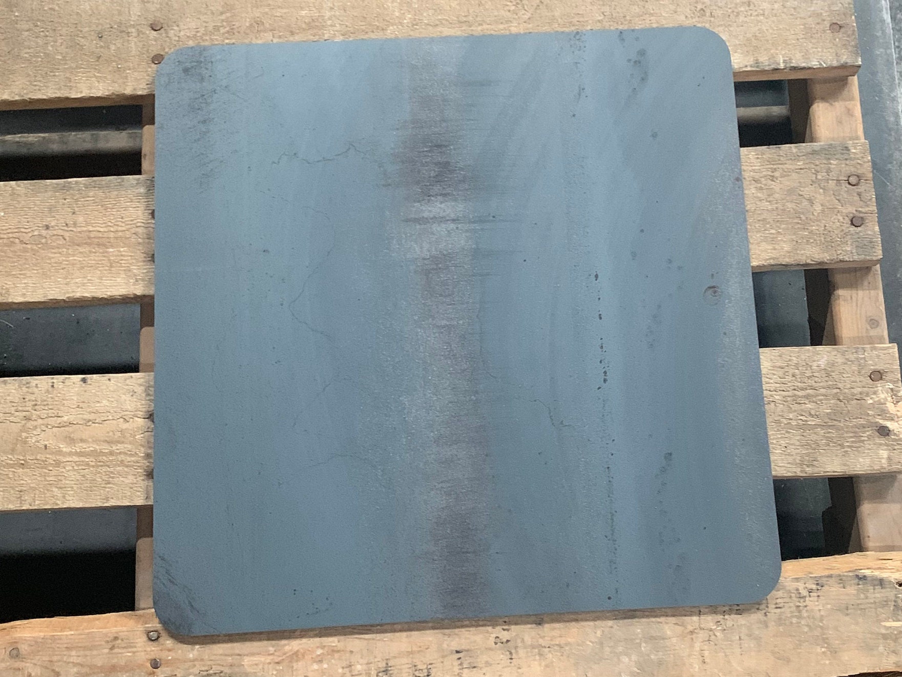 1/4 x 16 x 16 Steel Plate A36 Steel Plate Rounded Corners Square Metal  Plate for Cutting and Wedding