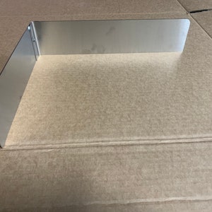 Flame Guards for use with OONI* KODA* 16 Pizza Oven!  1/16&quot; Thick Stainless Steel - SOLID