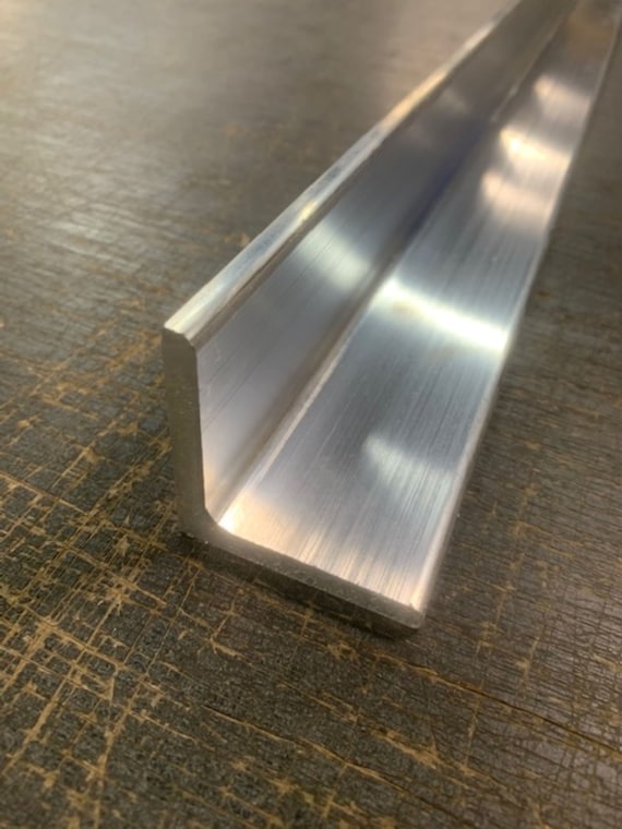6063T5 Mill Finish Aluminium Angle Extrusions With, 56 OFF