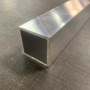 2&quot; x 2&quot; x 1/8&quot; Wall (0.125&quot;) 6061 Aluminum Tube, Square Tube, Pick Your Length