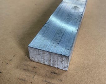 3/4" x 2.5" Aluminum Flat Bar, 6061 Aluminum, Pick Your Length