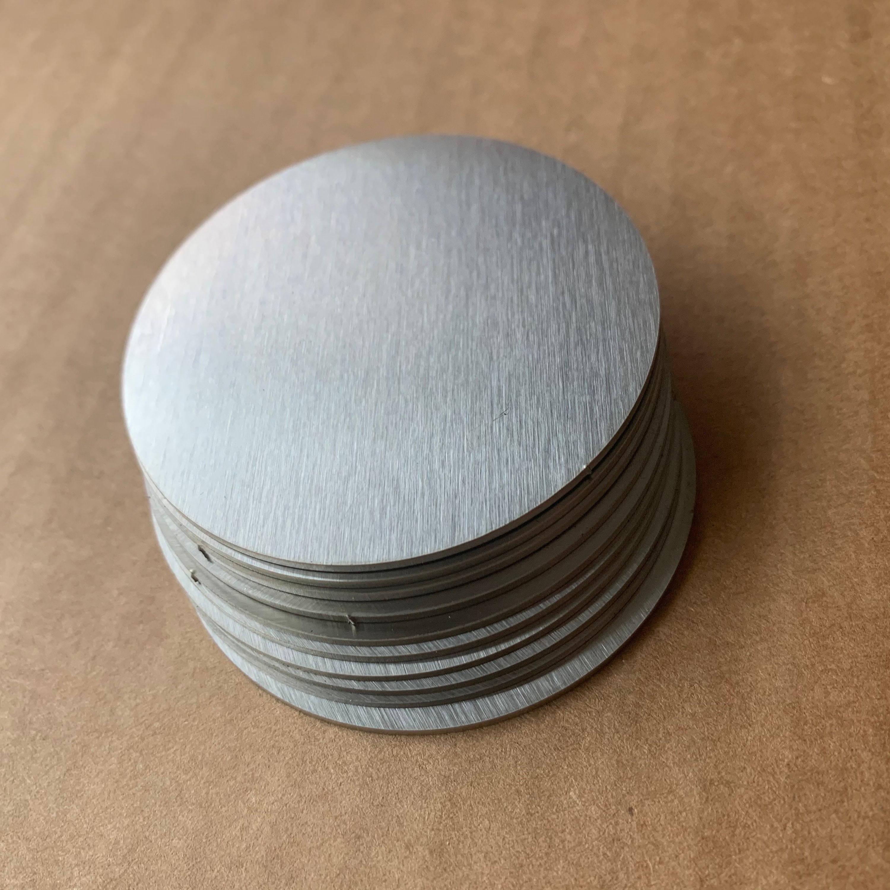 Pack of 10 1/16 Thick Stainless Steel Blanks Discs Etsy