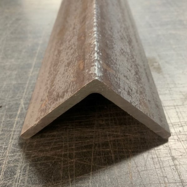 2" x 2" x 1/4" Thickness (0.250") Steel Angle, Pick Your Length