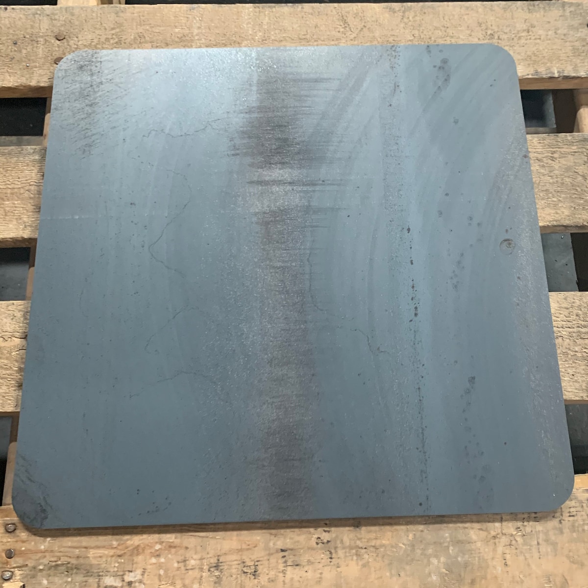 1/2" Steel Plate With Rounded Corners, Raw Steel, 1/2" Thick Steel - Etsy