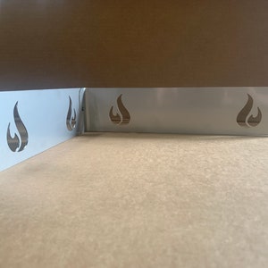 Protezioni antifiamma per l'uso con il forno per pizza OONI* KODA* 16! Acciaio inossidabile spesso 1/16"