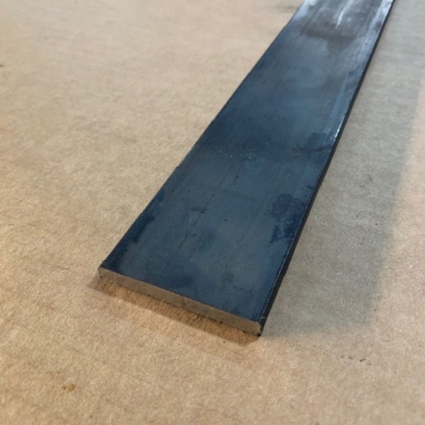 1/2" x 2" Steel Flat Bar, A36 Mild Steel, Hot Rolled, Pick Your Length