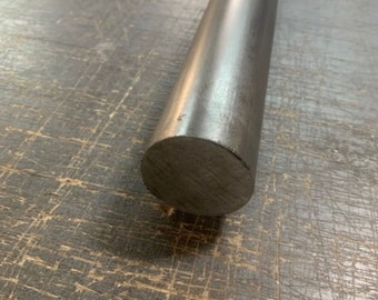 1.5" Diameter Steel Rod, Round, Solid Rod, 1018 CR Steel, Pick Your Length
