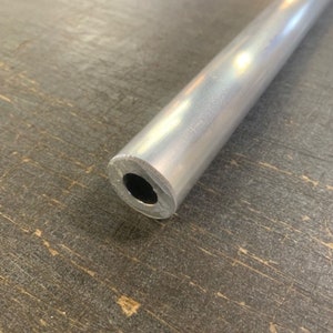 1&quot; OD x 1/4&quot; Wall Aluminum Tube, Round Tube, 6061 Aluminum, Pick Your Length