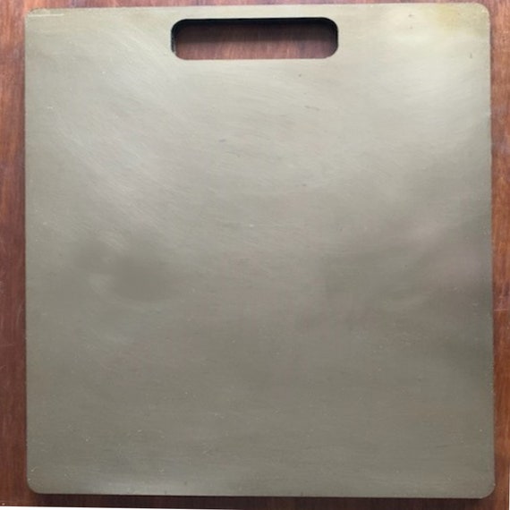 3/8 Steel Pizza Baking Plate, 3/8 x 16 x 20, A36 Steel, Rounded Corners