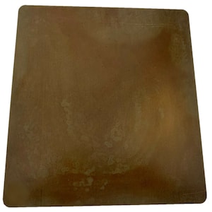 1/2” Steel Pizza Baking Plate -1/2” Thick A36 Seasoned Steel