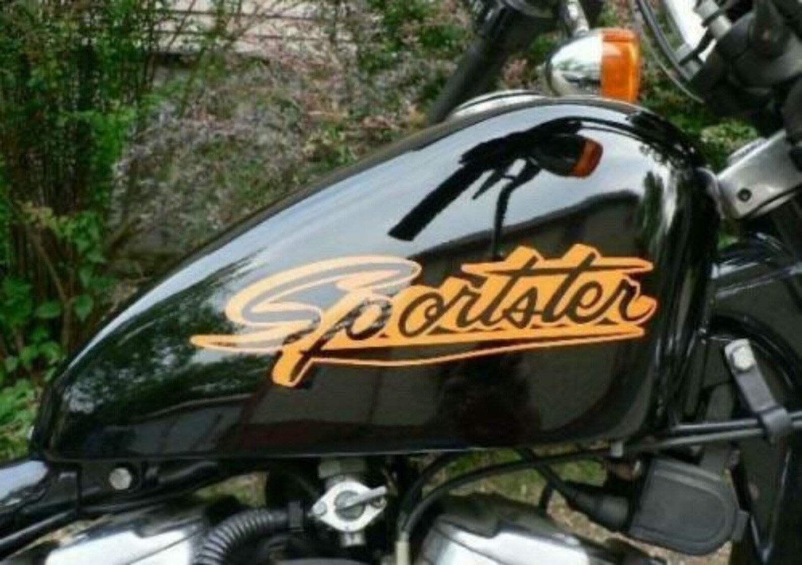 Sportster Motorcycle Gas Tank Decals 2PC Set New OEM Oracle Etsy