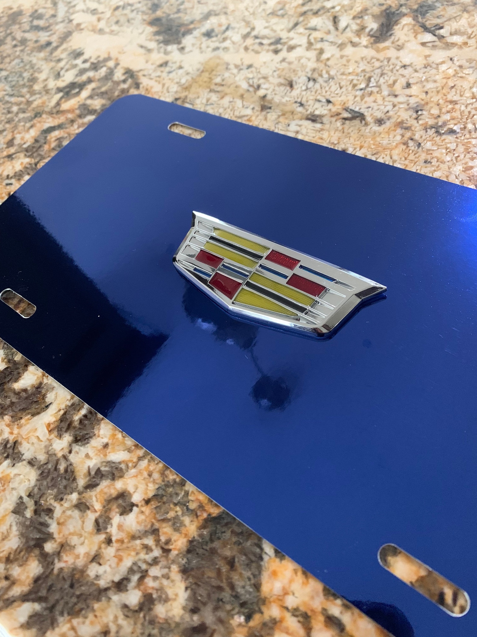 Handcrafted 3D Custom Cadillac License Plate New | Etsy