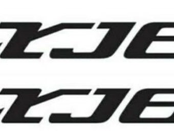 XJ6 Motorcycle Decals New 2PC Set OEM Quality Stickers Oracle