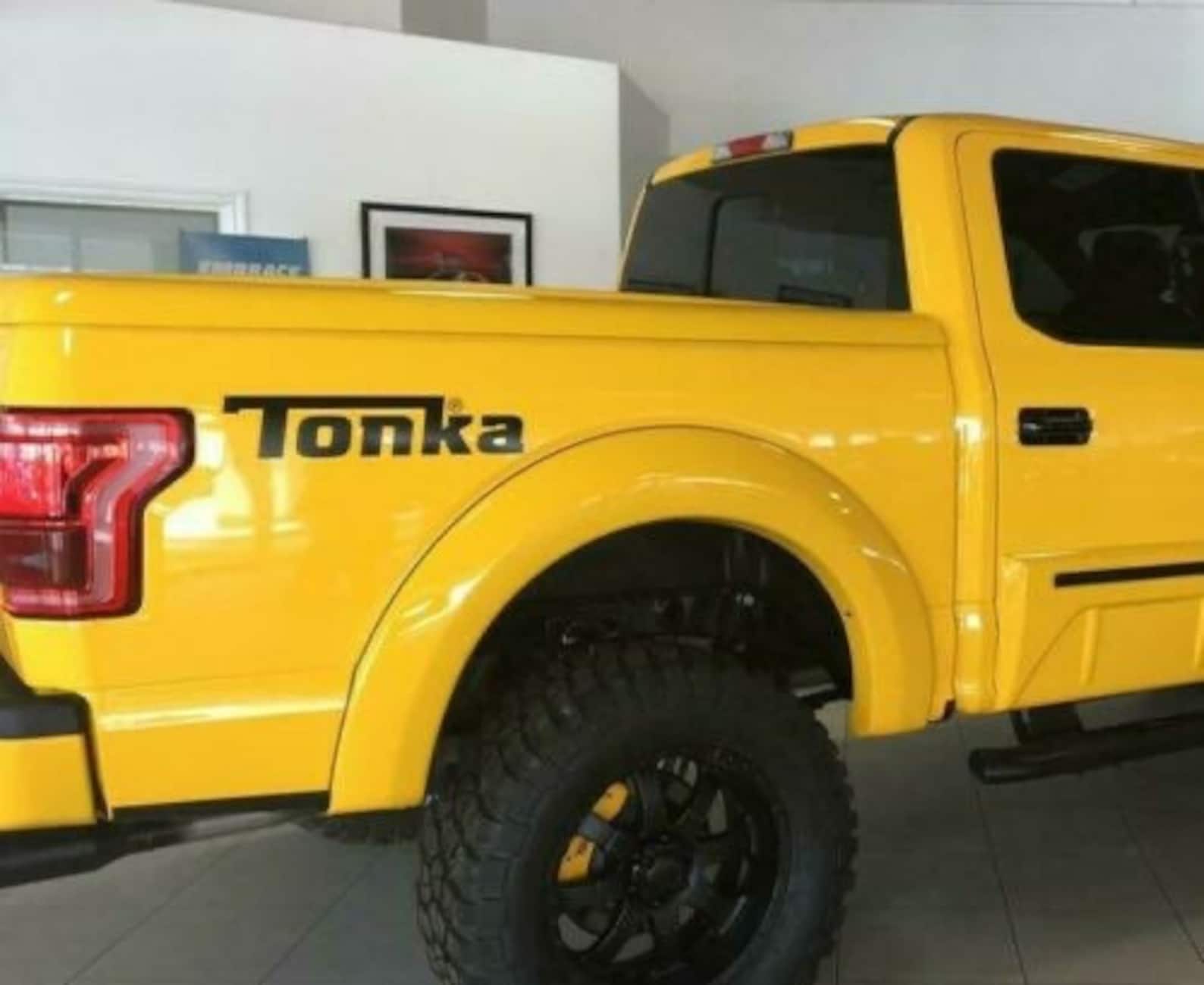 Tonka Truck Body Decal Vinyl New 2PC Set Fits Ram Tahoe Etsy