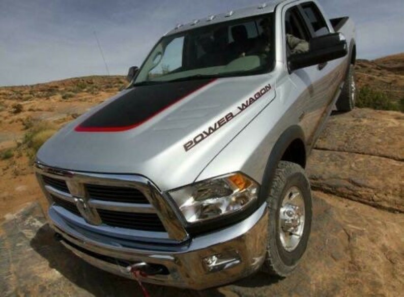 Power Wagon Hood Body Decal OEM 2PC Set New Fits Ram 1500 2500 Etsy