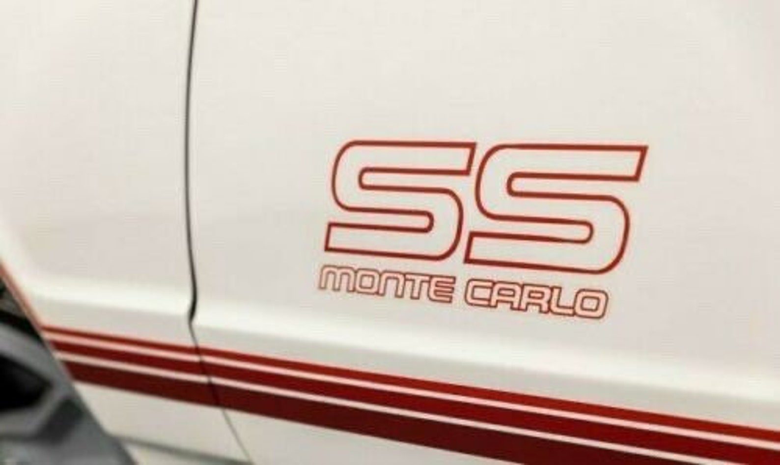 Chevrolet Monte Carlo SS Body Decal Sticker New Custom 3PC Etsy