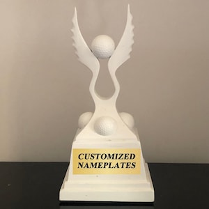 CUSTOMIZED GOLF TROPHIES
