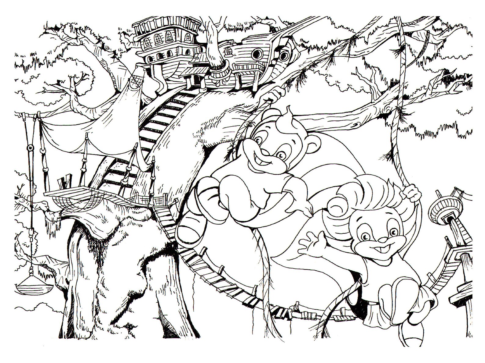 Coloring poster for kids Fun Poster Drawing Printable Etsy