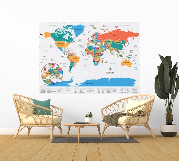 世界地図、印刷可能な世界地図 svg/ai/eps/pdf、あなたのための特別な