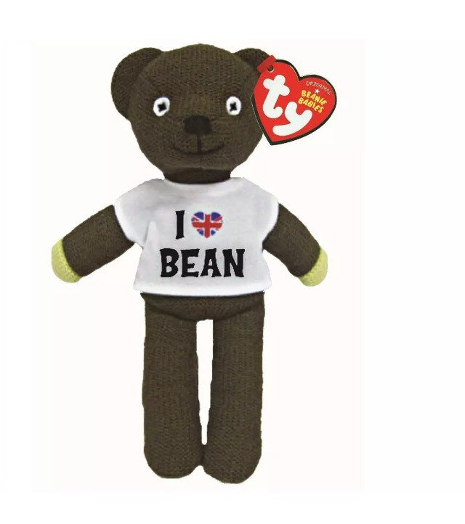 Official genuine TY mr bean teddy bear soft plush bear
