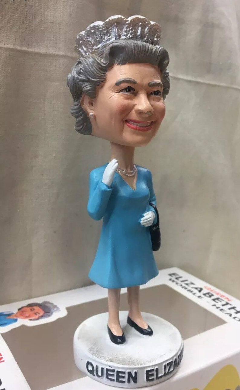 Her Majesty Queen Elizabeth II With Bobble /wobble Head Etsy