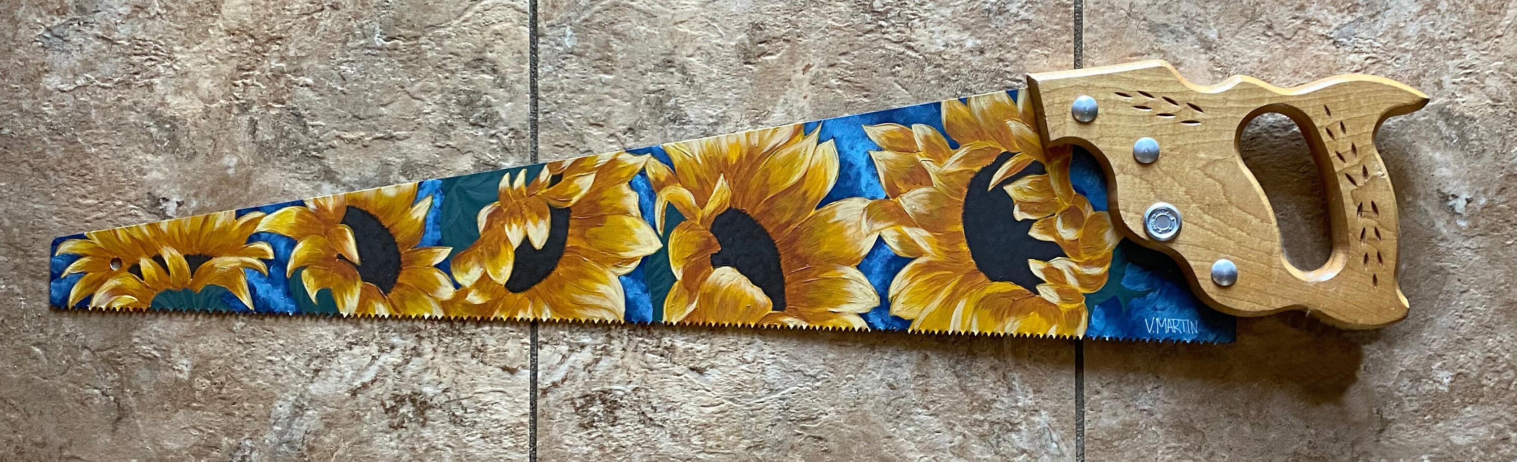 Sunflower Saw Etsy