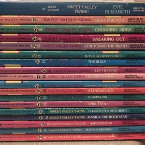CHOOSE ONE Sweet Valley Twins, Francine Pascal, 1980/90s Kids Fiction