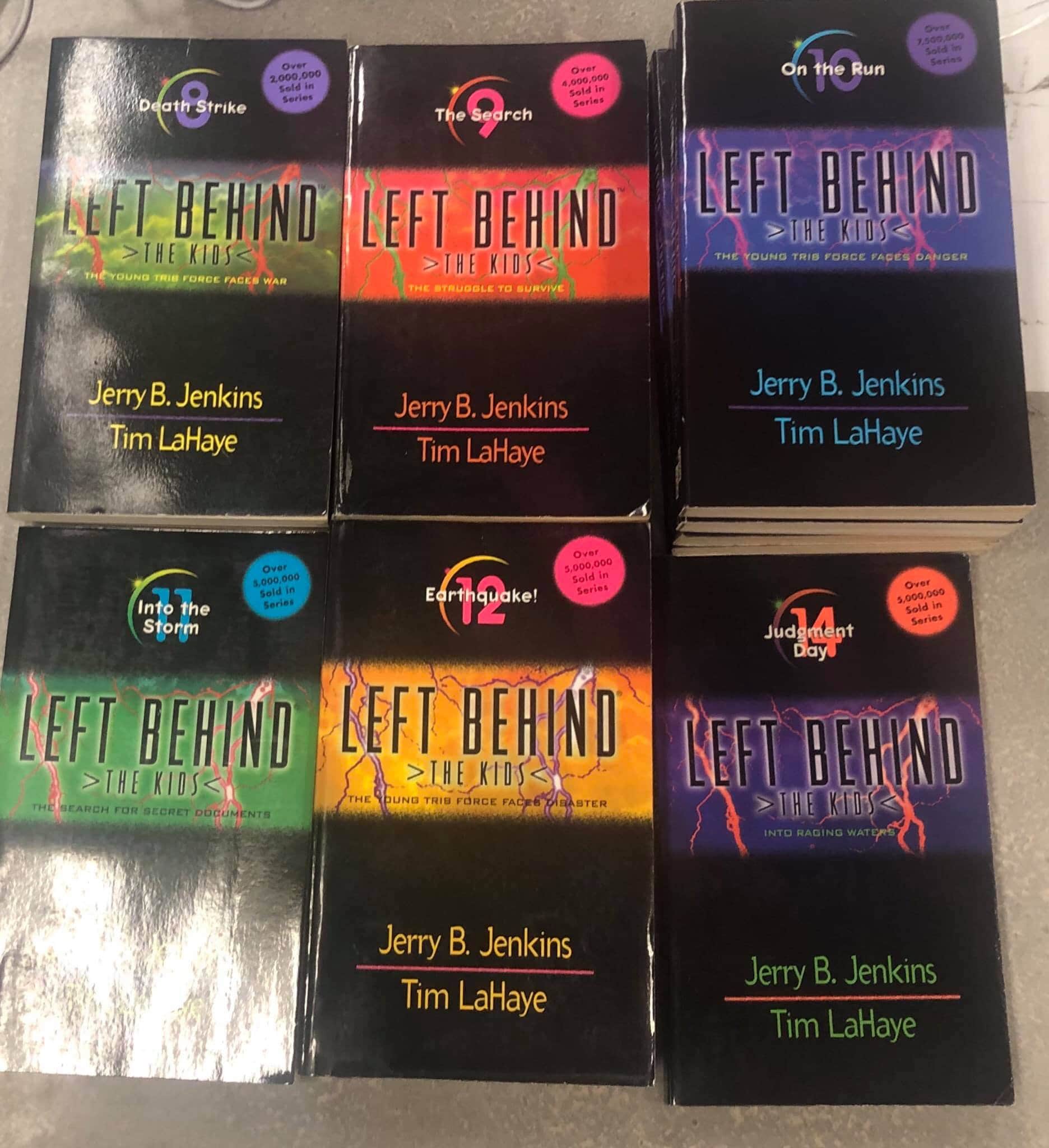 CHOOSE ONE: Left Behind the Kids Book Series by Tim Lahaye & Jerry B
