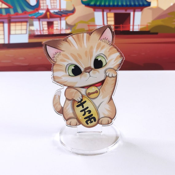 Maneki Neko Orange Tiger Acrylic Stand Kawaii Anime Acrylic - Etsy Australia Maneki Neko Orange Tiger Acrylic Stand Kawaii Anime Acrylic - Etsy Australia