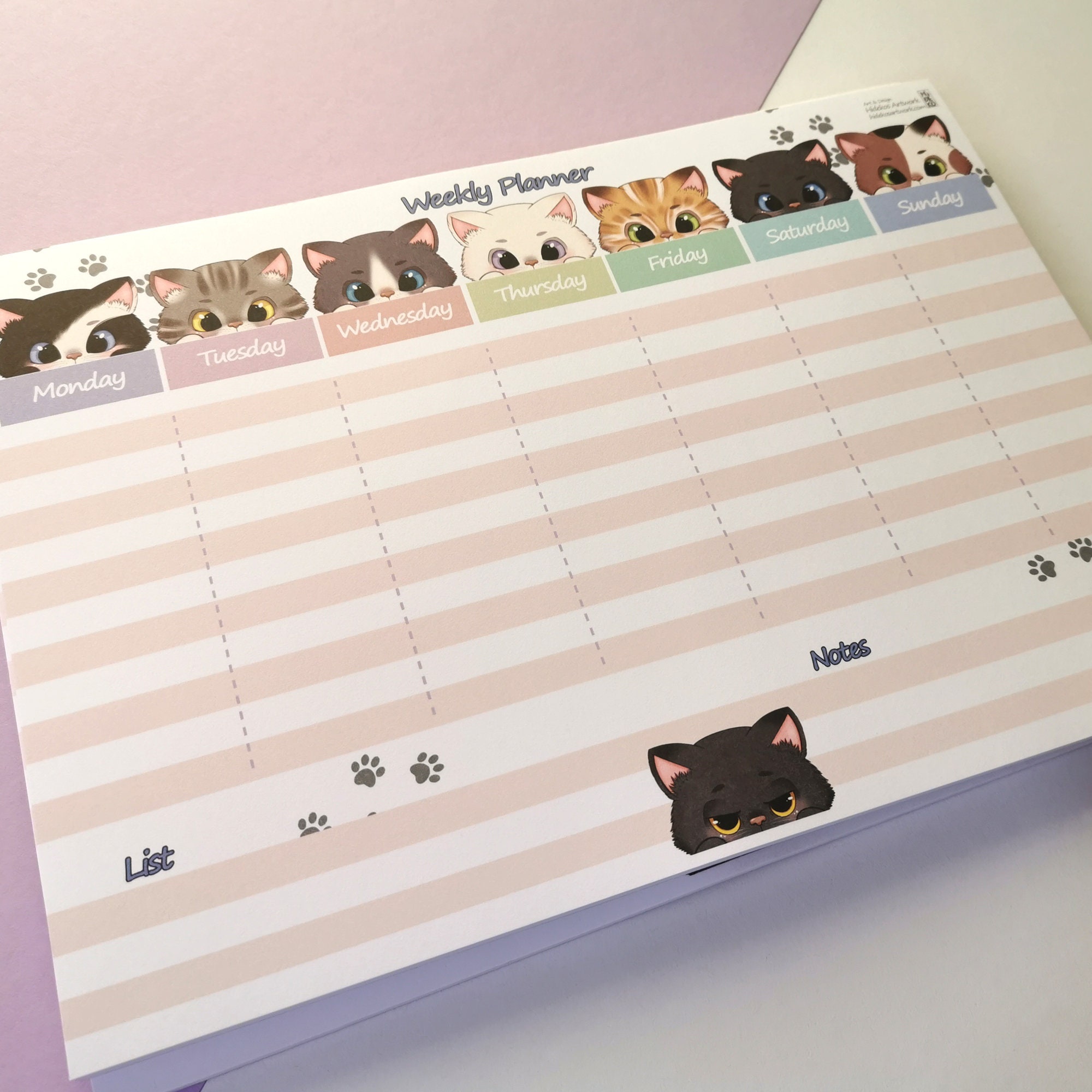 A6 Cute Anime Cartoon Agenda Planner Notebooks for Girls Diary Weekly  Monthly Planner Grid Paper School Supplies Mini Notepads - AliExpress