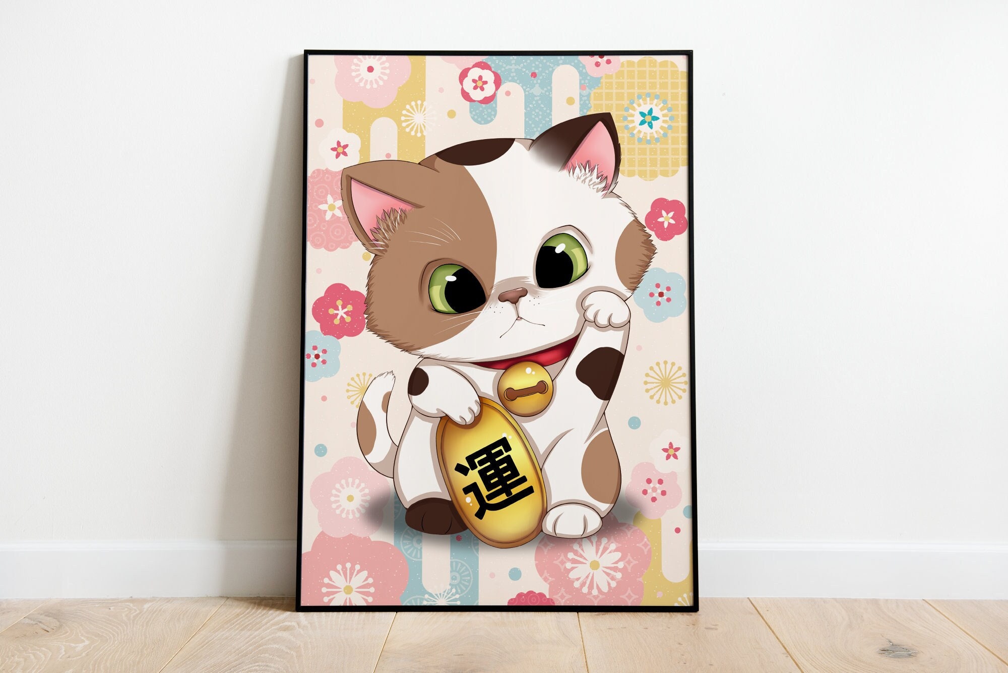 Papeterie mignonne, Post it kawaii Chat Maneki Neko