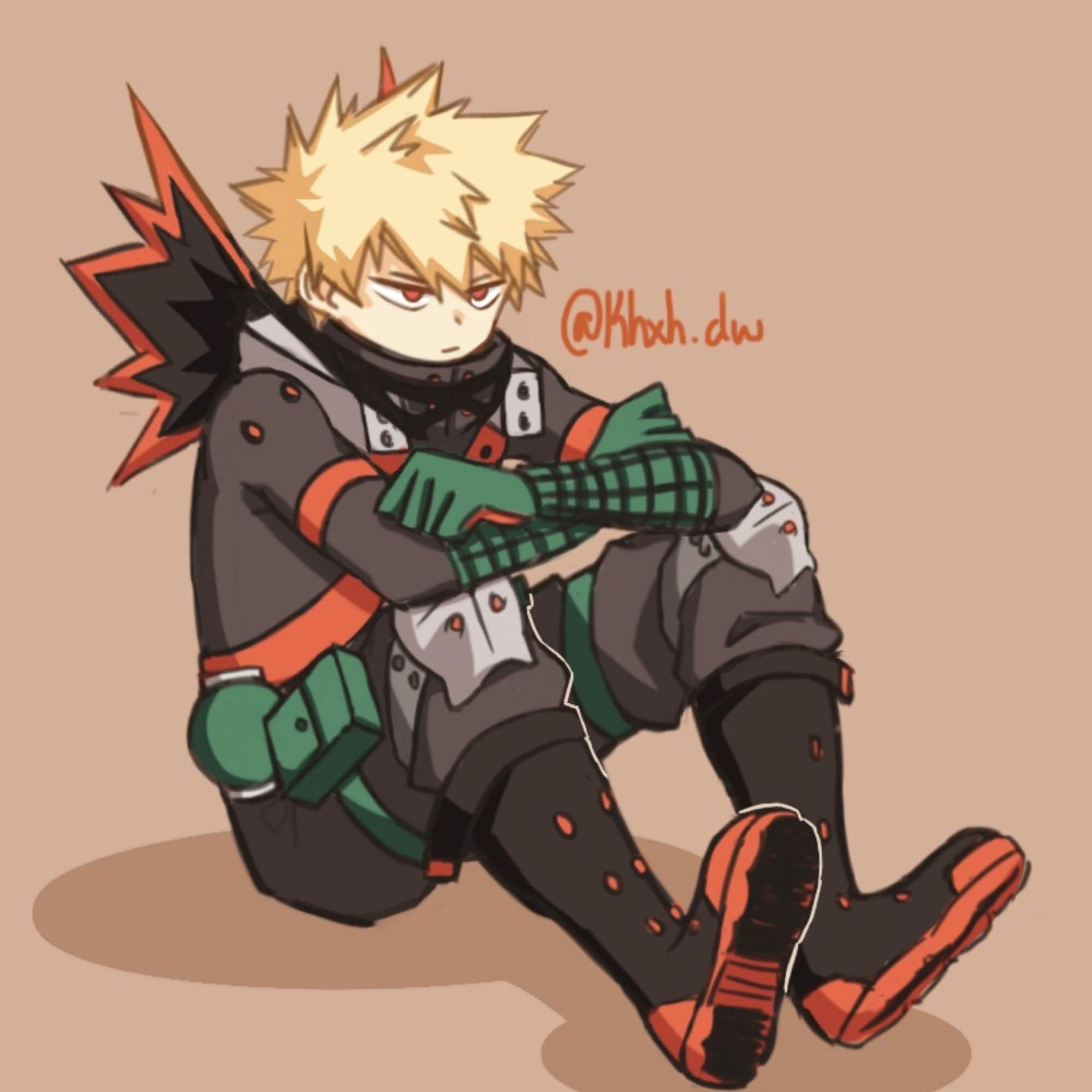 My Hero Academia World Heroes Mission Katsuki Bakugou Winter Cosplay Costume Bakugou Hero