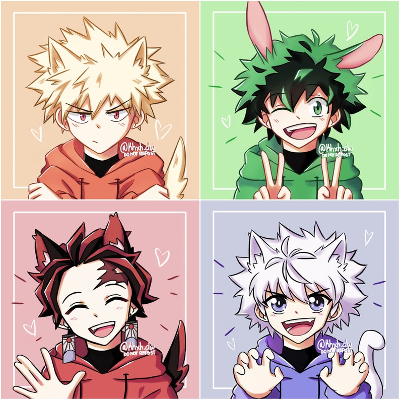 Animal series small print | Anime | BNHA | My Hero Academia | 