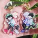 Bakudeku and Kllugon charms keychain | Anime | BNHA | MHA | My Hero Academia | Midoriya Izuku , Bakugo Katsuki 