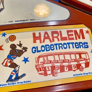 Harlem Globetrotters On Tour Apron Cards Bally