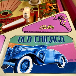 Oude Chicago-schortkaarten Bally