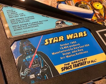 Star Wars Apron Cards Data East