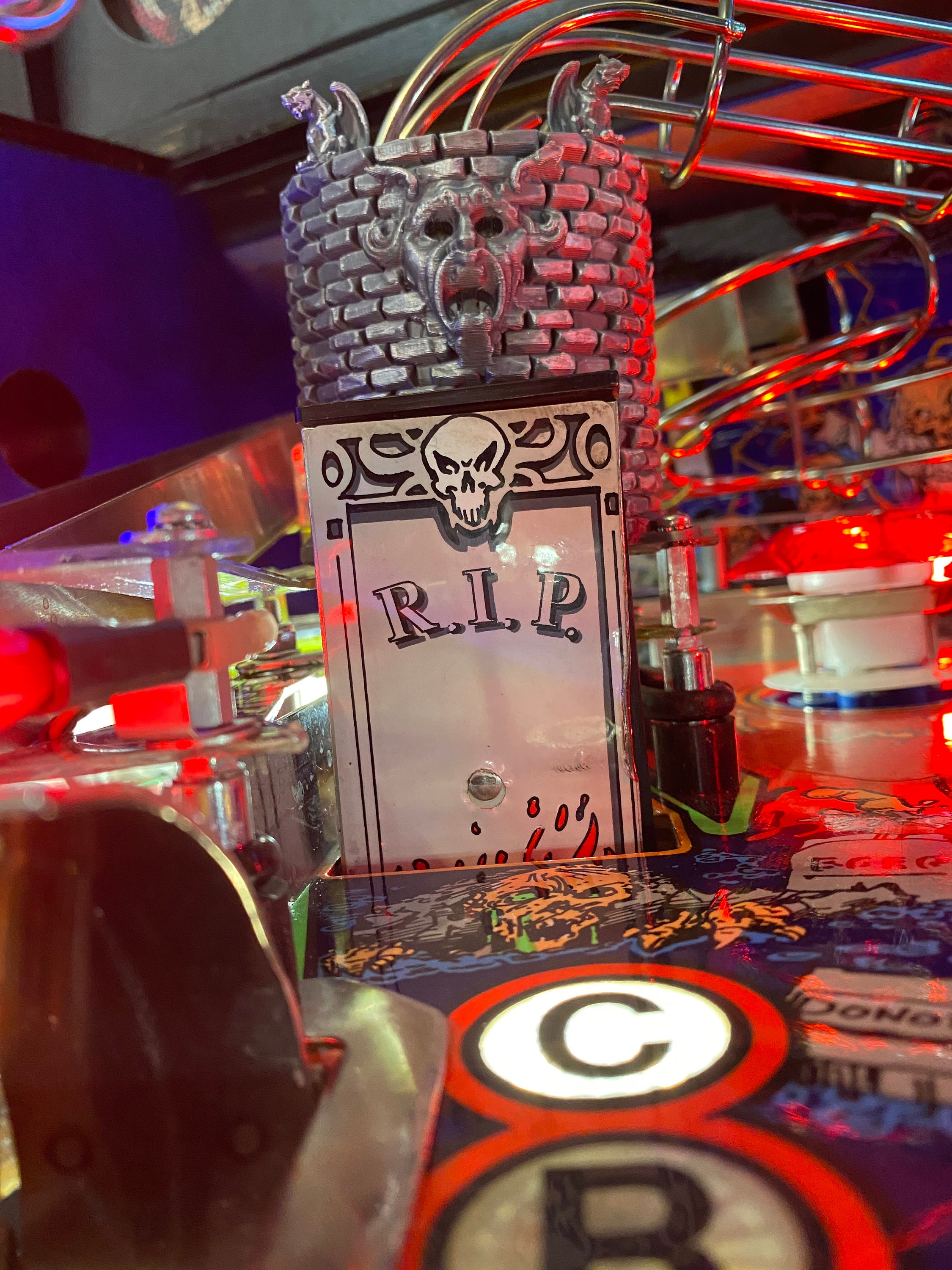 Tales From the Crypt Pinball Crypt Keeper's Catacomb Data East - Etsy
