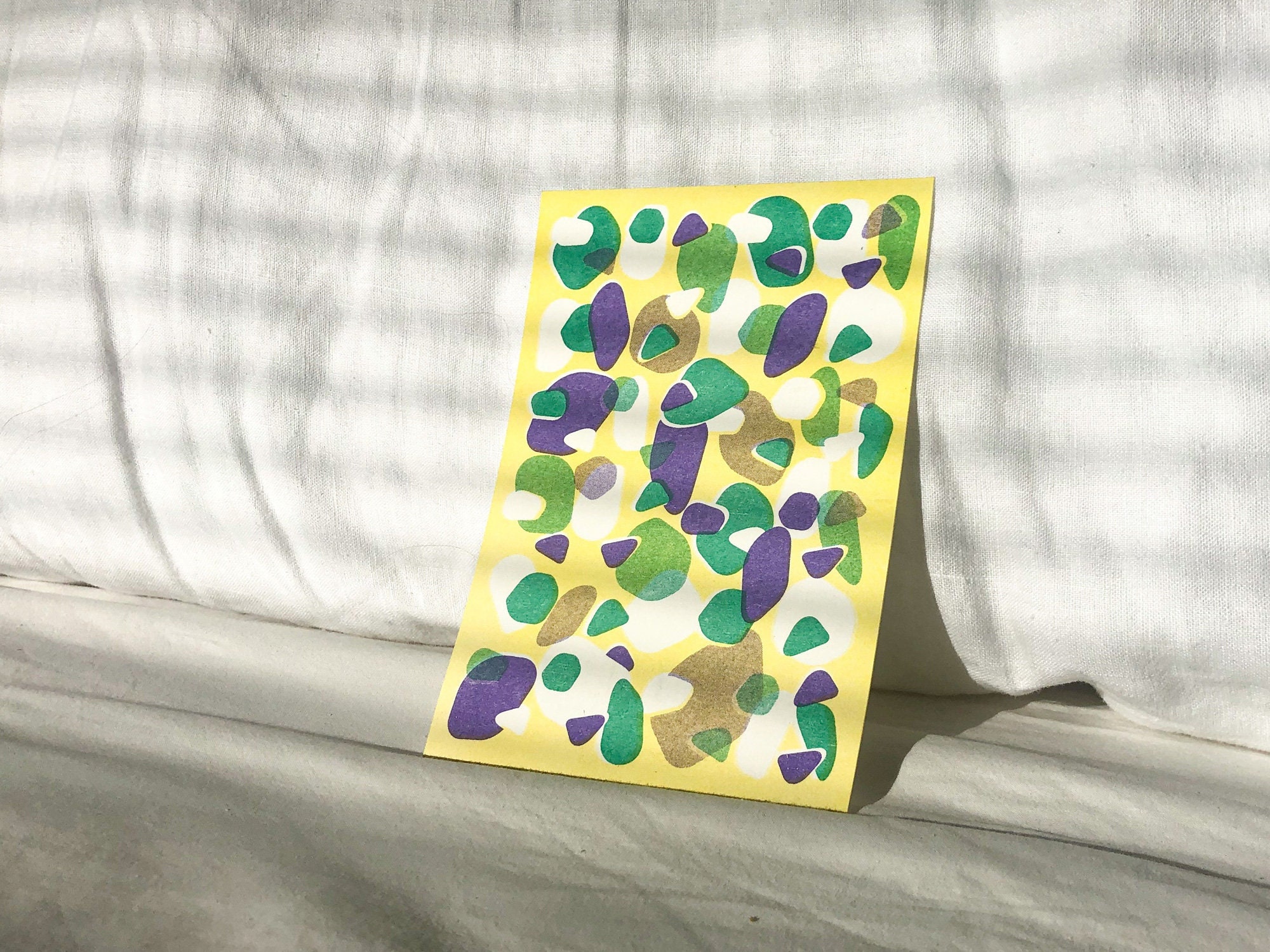 Riso Postcard A6 – «Thin Mints»