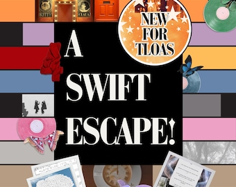Une évasion rapide ! Escape game Taylor, chasse au trésor, kit imprimable Escape Game, cadeau pour un rendez-vous galant, jeu d'anniversaire pour enfants