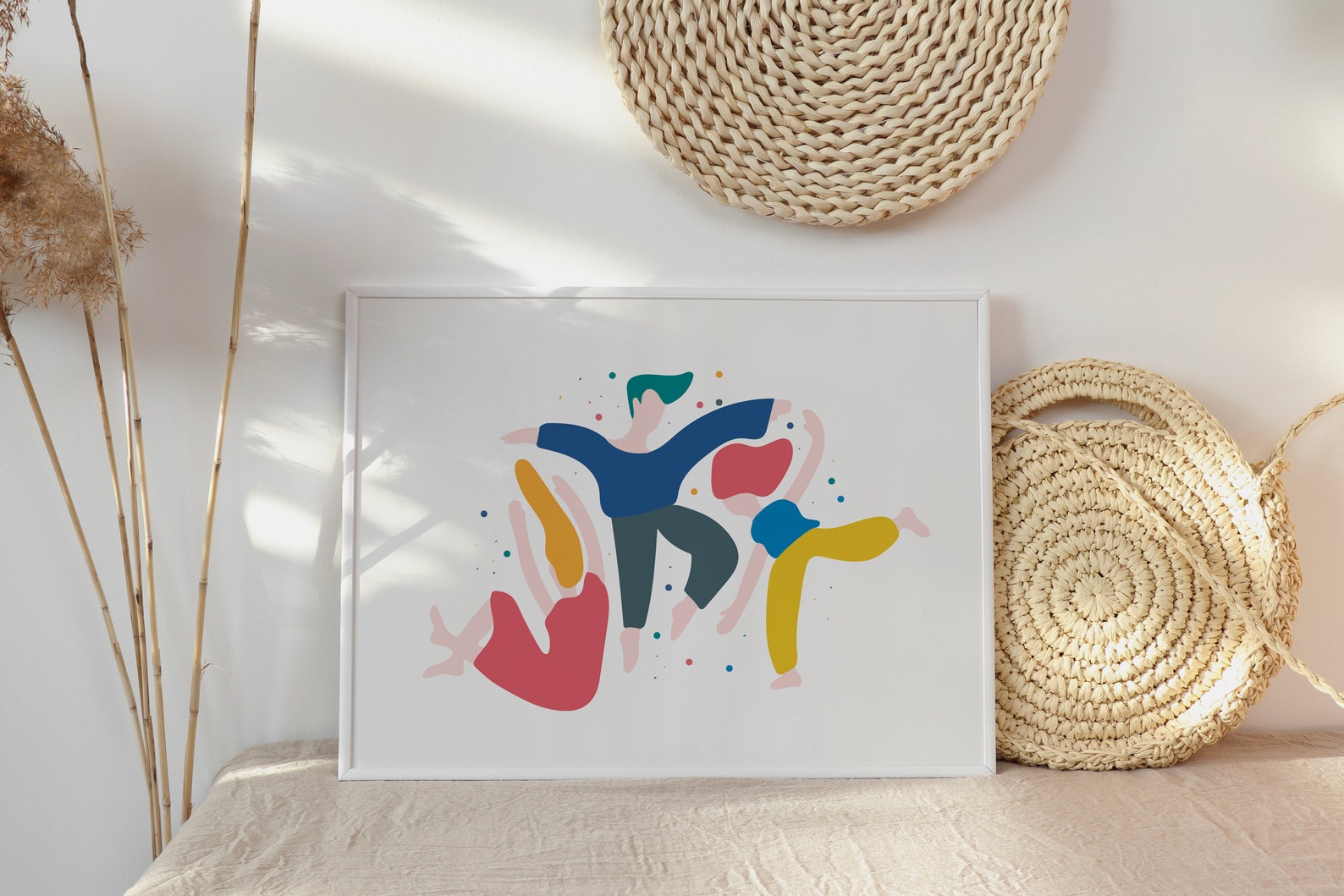 colorful dancing figures