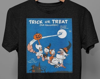 Trick or Treat Unisex Shirt / Spooky Tee / Disney Halloween / Adult Tee / 3XL 4XL 5XL