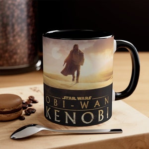 Obi-Wan Kenobi Accent Coffee Mug, 11oz mug, Star Wars Mug, star wars gift, hello there mug, disney mug, obi-wan mug, obi - wan