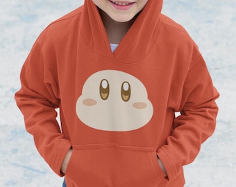 Waddle dee Face KIDS Hoodie | Classic Retro Gaming T-shirt | Give for her | gift for him | gamer shirt | nes tshirt