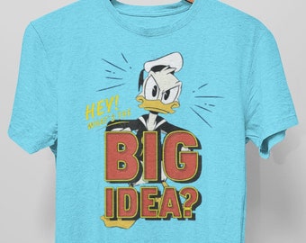 Gemütliches Donald Duck Shirt, lustiges Donald T-shirt, Disney Family Trip Tee, Disneyland Urlaubsgeschenk, Disney World Shirt, Magic Kingdom