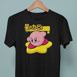 Kirby Warp Star Tee | Unisex | Classic Retro Gaming T-shirt | Give for her | gift for him | gamer shirt | nes tshirt