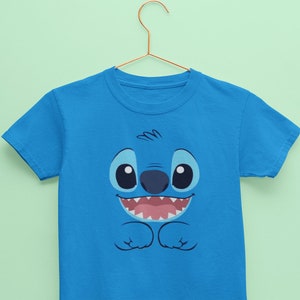 Stitch Kids Tee, Disney Stitch Shirt, Stitch Disneyworld Shirt, Disney Vacation Shirts, Disney Castle Shirt, Magic Kingdom Shirt