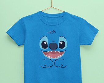 Camiseta Stitch Kids, camisa Disney Stitch, camisa Stitch Disneyworld, camisas de vacaciones de Disney, camisa del Castillo de Disney, camisa Magic Kingdom
